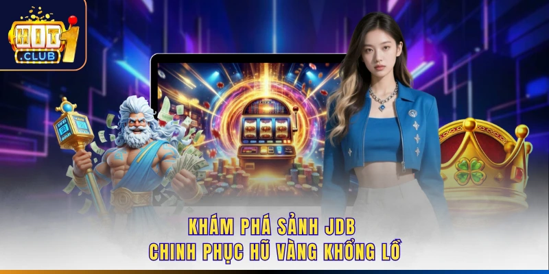 Khám phá sảnh JDB chinh phục hũ vàng khổng lồ